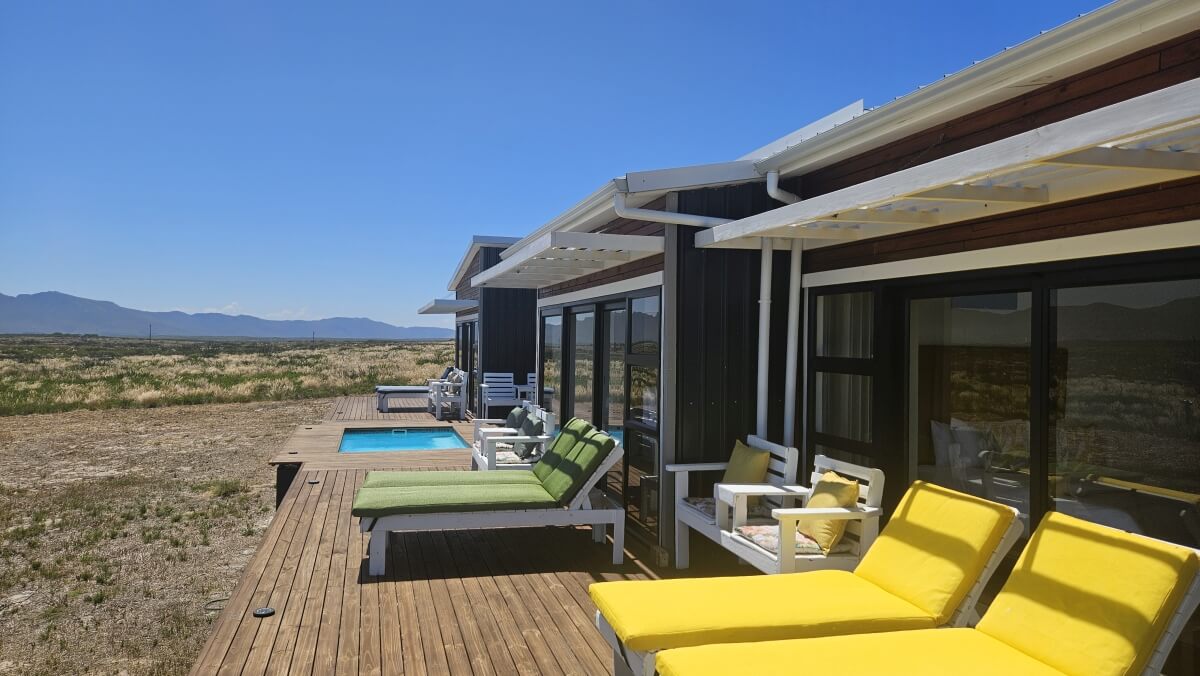 Patio and pool